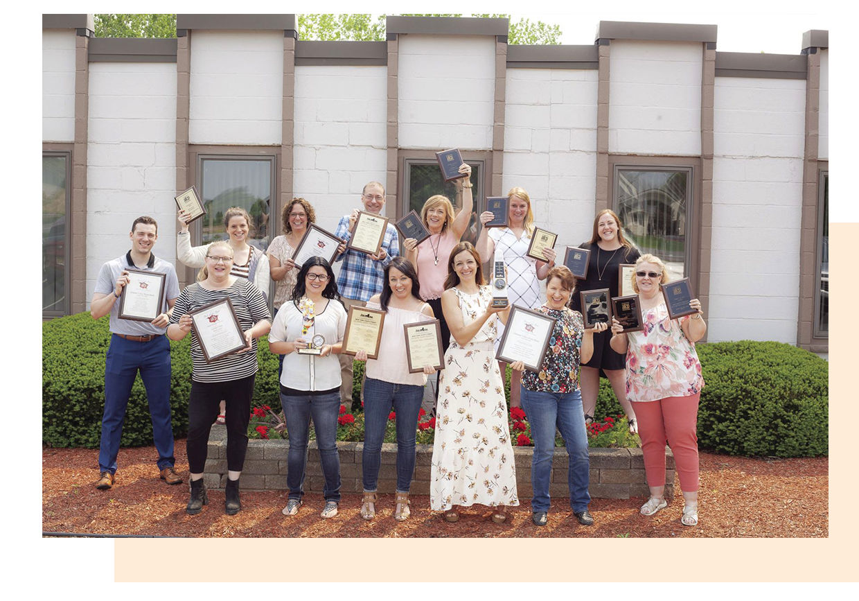 Group holding awards
